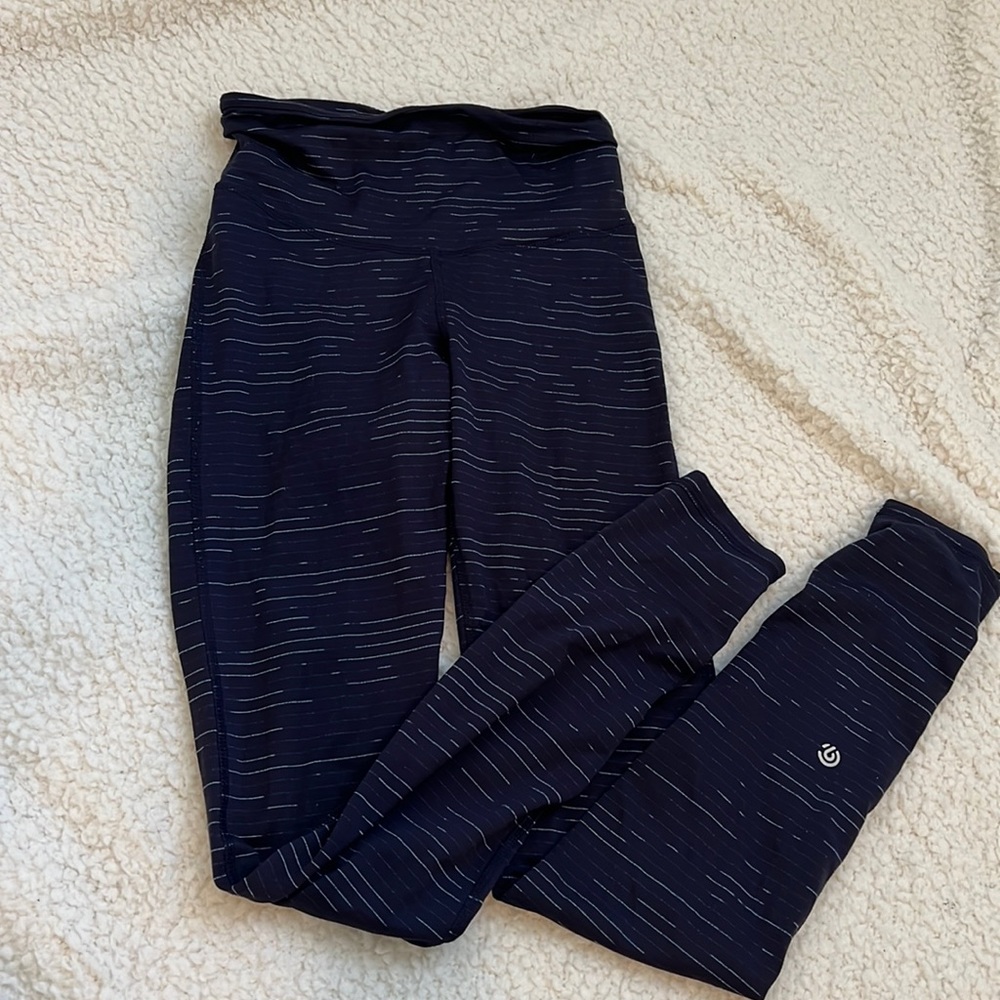 Striped leggings